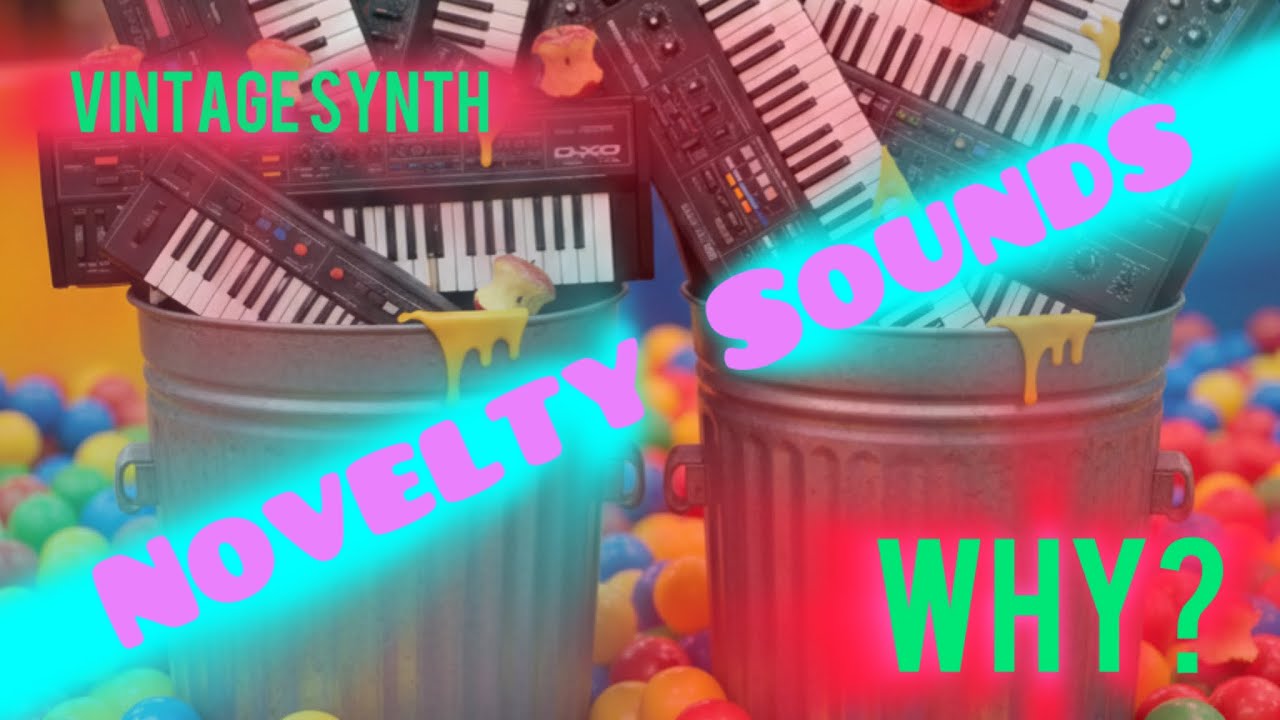 Why did Roland Korg Yamaha and many others add hard to use annoying sounds to their presets?