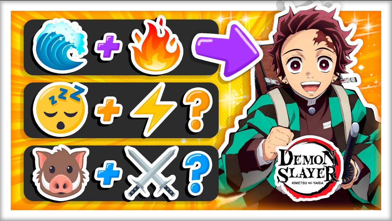 УГАДАЙТЕ ПЕРСОНАЖА DEMON SLAYER/УБИЙЦ ДЕМОНОВ с помощью EMOJIS 👹⚔️ Kimetsu no Yaiba 💙
