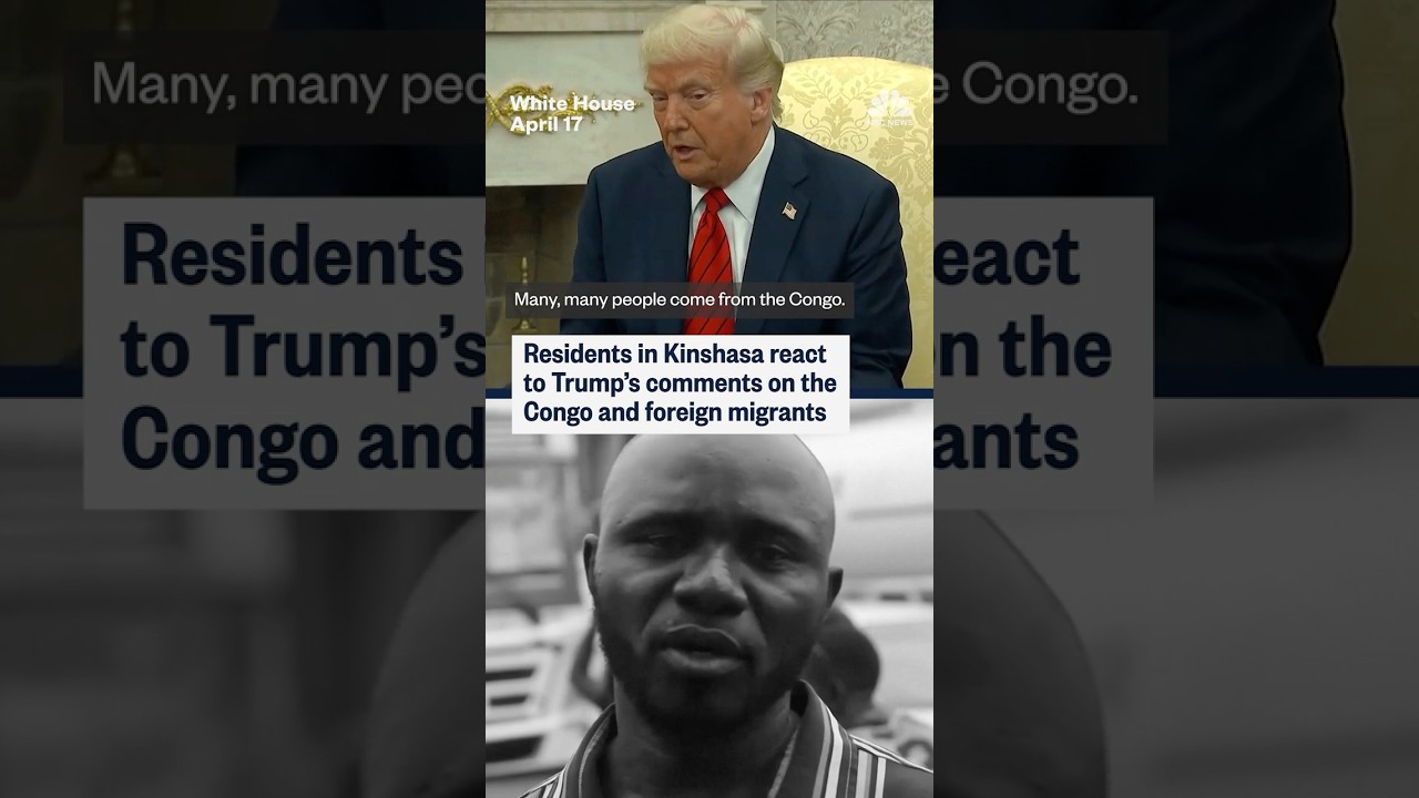 Residents in Kinshasa react to President Trump&rsquo;s comments on the Congo and foreign migrants