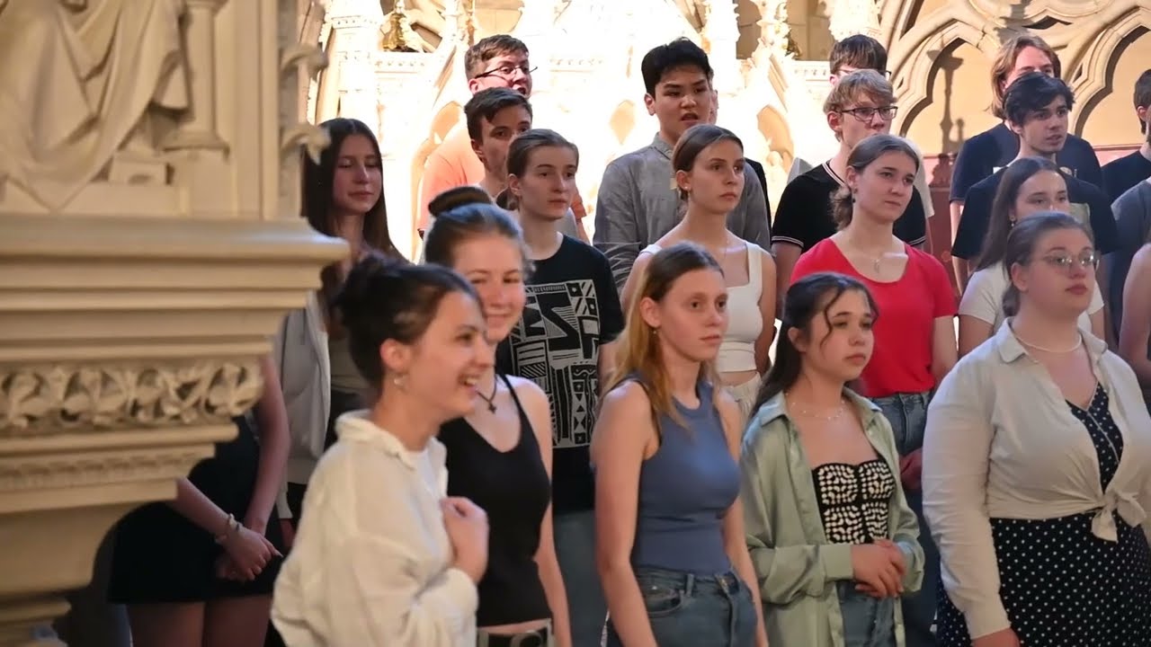 Rundfunk-Jugendchor Wernigerode auf dem Schloss Wernigerode