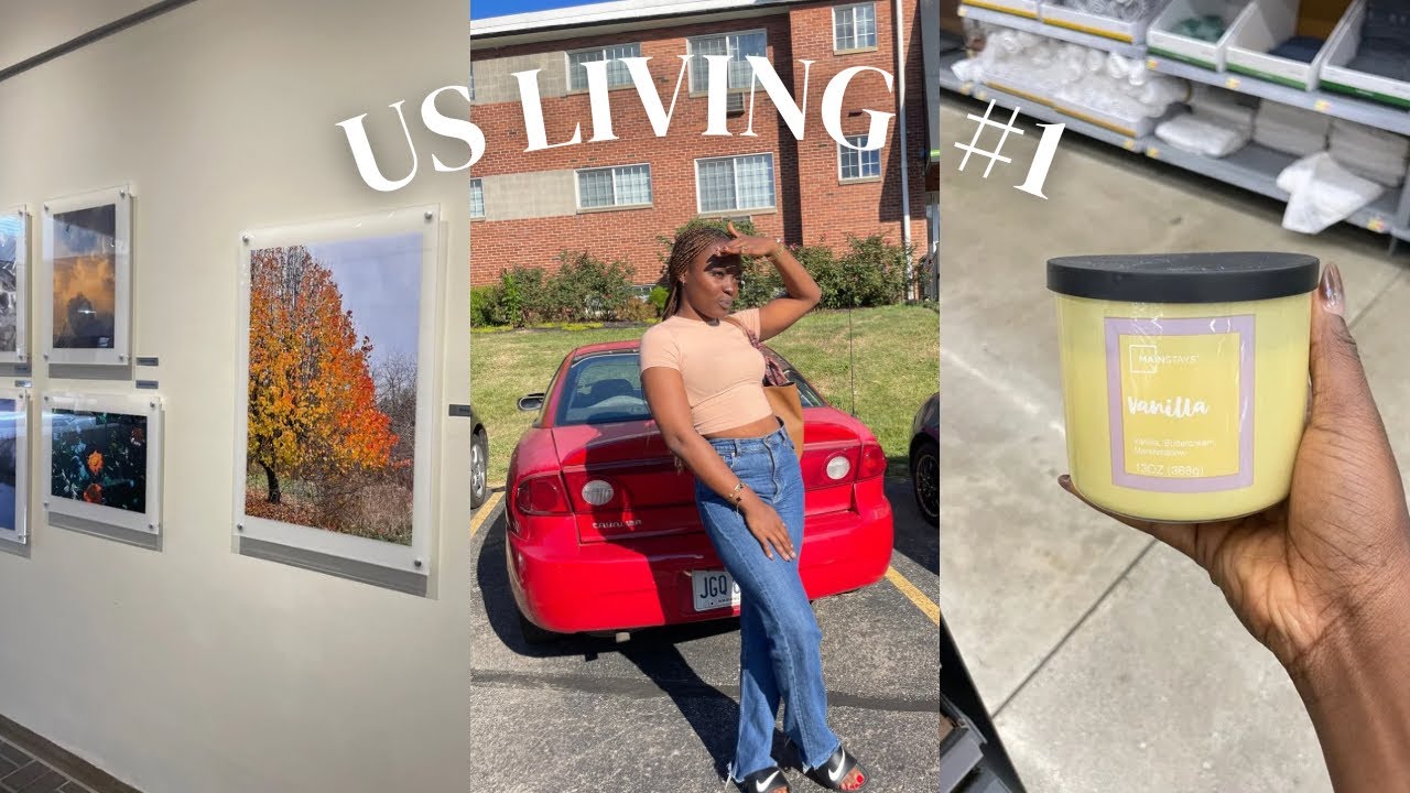 US LIVING 🇺🇸| ROOM SHOPPING, PHONE SETUP, GAMING & SETTLING IN