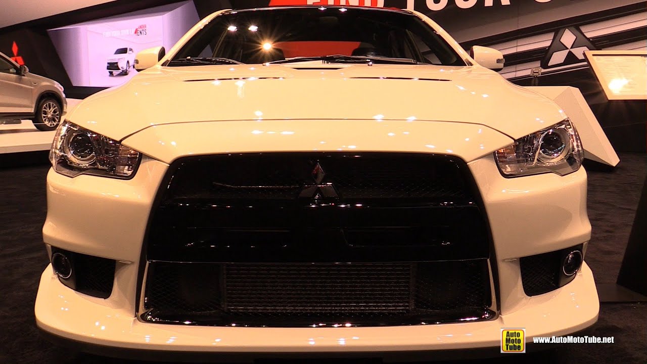 2015 Mitsubishi Lancer Evolution Final Edition - Exterior Interior Walkaround 2016 Chicago Auto Show