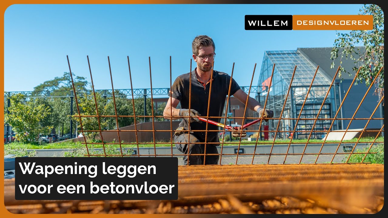 Betonwapening leggen in Ulft | Willem Designvloeren