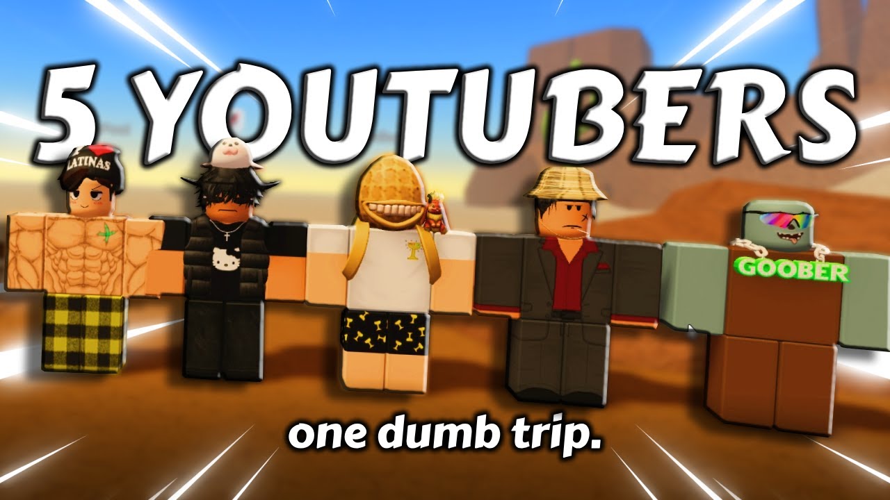 5 YOUTUBERS have a TERRIBLE roadtrip... | A dusty trip