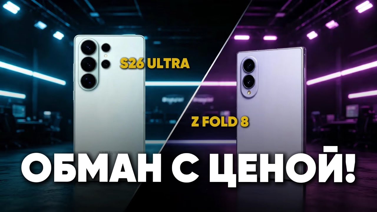 Samsung обманул всех? Честный баттл Galaxy Z Fold 8 против S26 Ultra