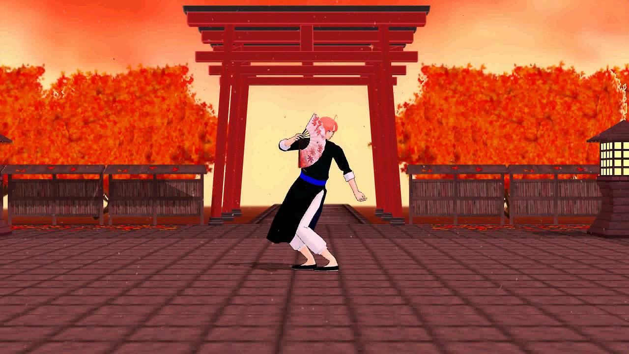 【MMD銀魂】神威(と高杉)で紅一葉 (HD?)