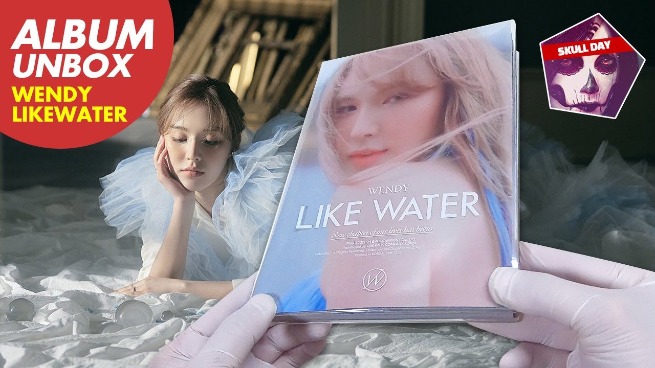 🌸UNBOXING WENDY (Red Velvet) - LIKE WATER (Photo book ver)🌸1st Mini Album Reaction (New Kpop Song)