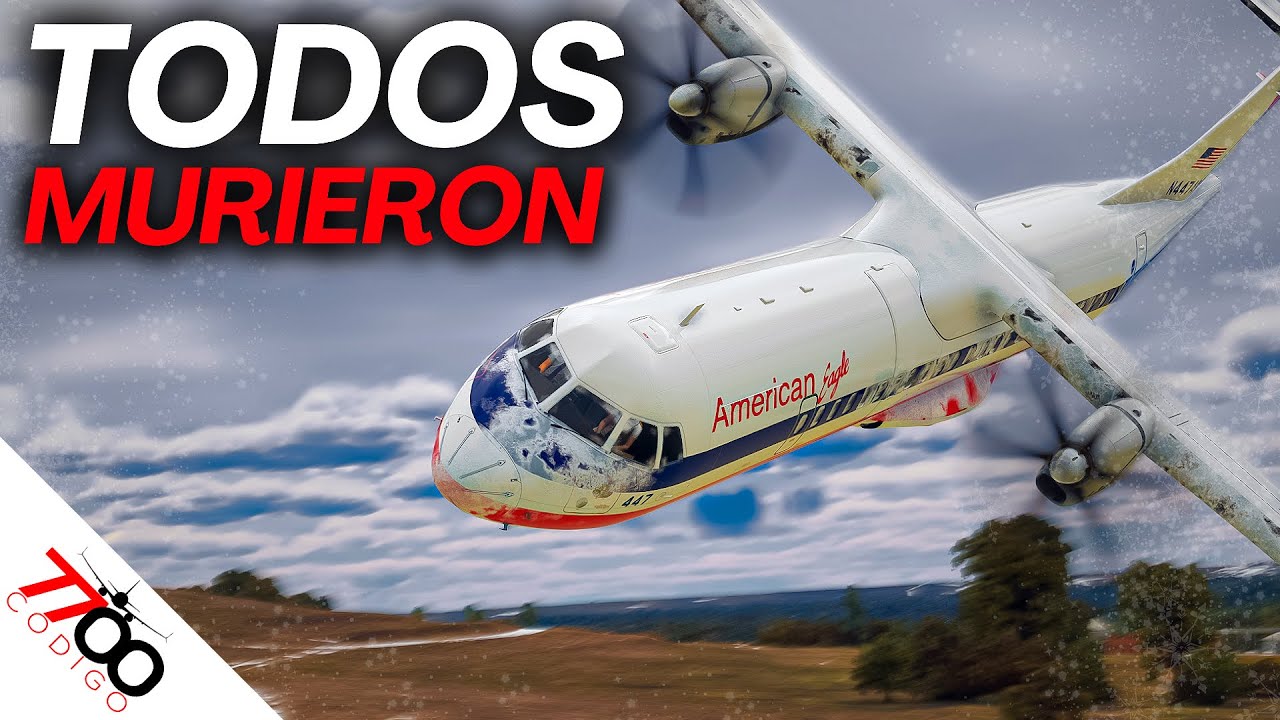 El Avión que se CONGELÓ en Pleno Vuelo | Vuelo 4184 de American Eagle