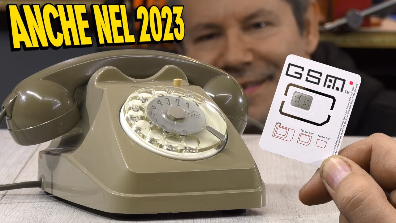 Il telefono a disco funziona anche oggi, grazie a una SIM GSM - Lo smartphone a disco rotativo 1
