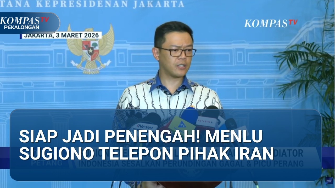 Indonesia Resmi Tawarkankan Diri Jadi Mediator Perang Iran vs AS-Israel