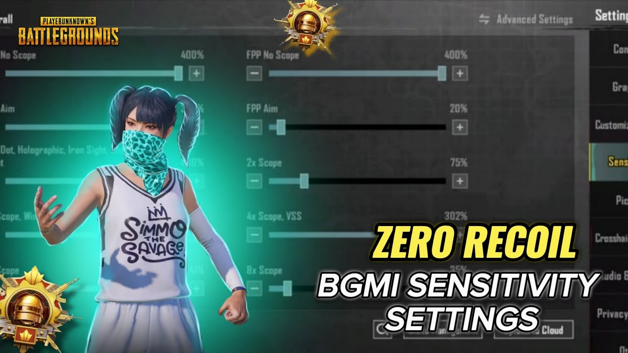 BGMI All New Basic & Advance SETTINGS/CONTROLS I Perfect BGMI Settings Guide | PubgMobile/BGMI