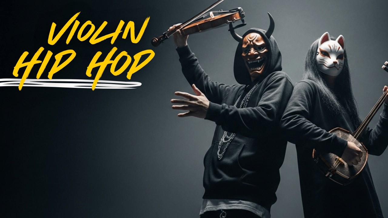 【Violin x Hip Hop】 – Oni Demon & Fox Mask Soft Power, Steady Rhythm for Power Work Sessions
