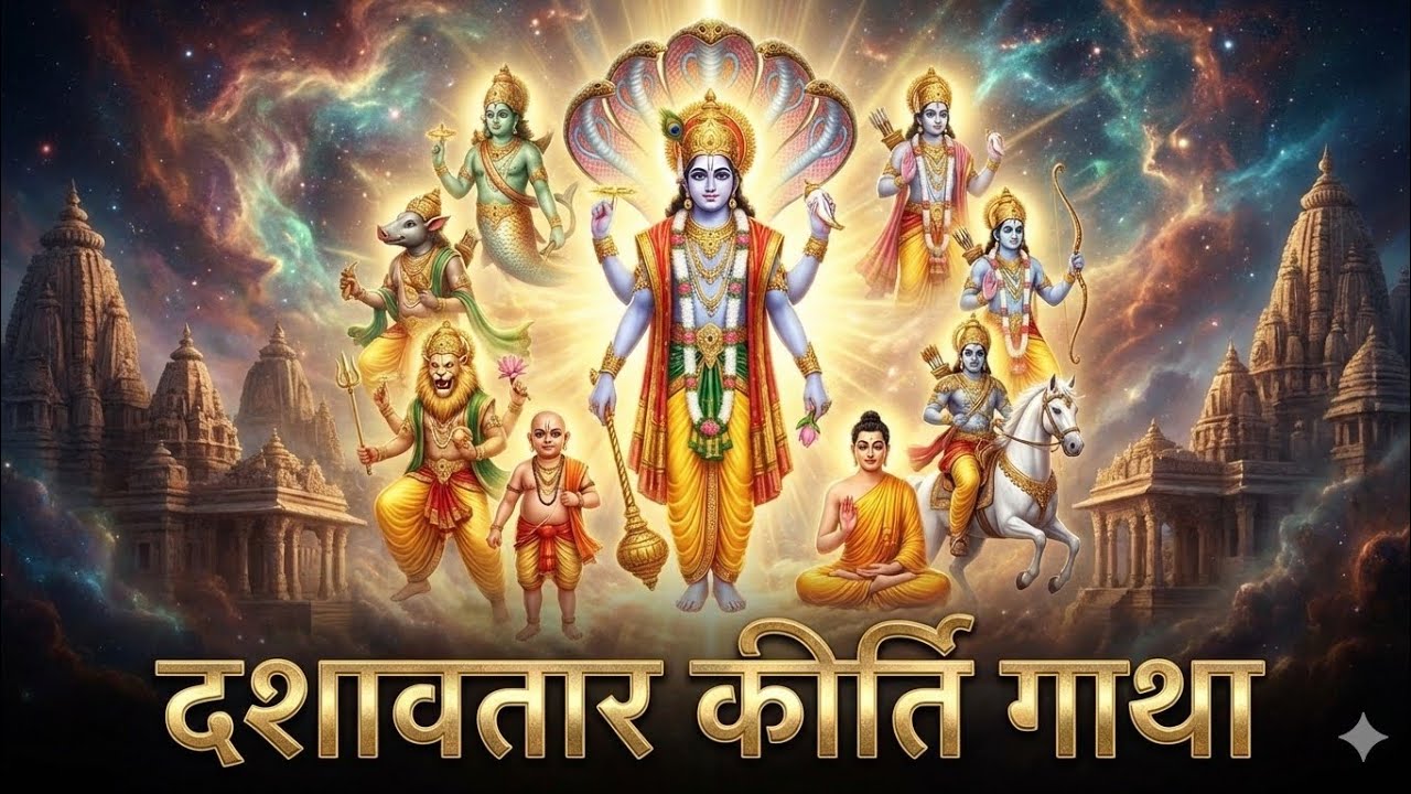 @divinityison आज तक ऐसे नहीं देखी होगी।  दशावतारों की बहुत अद्भुत कीर्ति गाथा । 