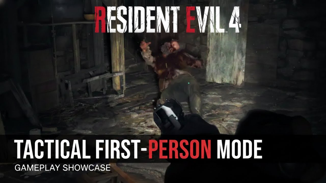 Resident Evil 4 Remake - Tactical First-Person Mode Mod Showcase