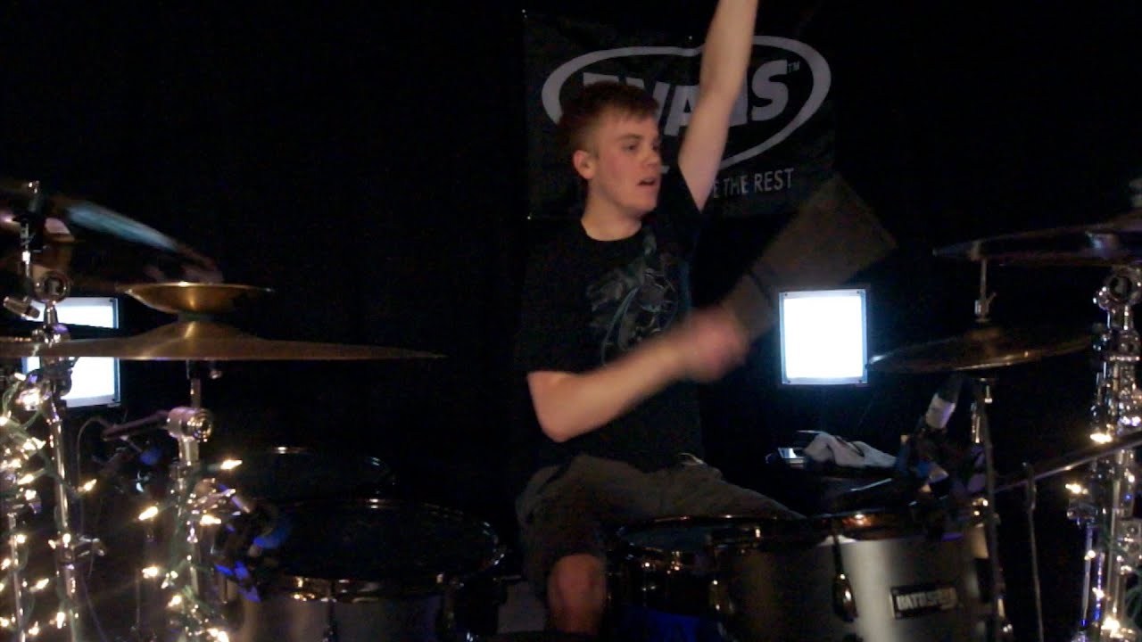 Skillet - Rise - Drum Cover - Brooks (feat. Seth Morrison of Skillet)