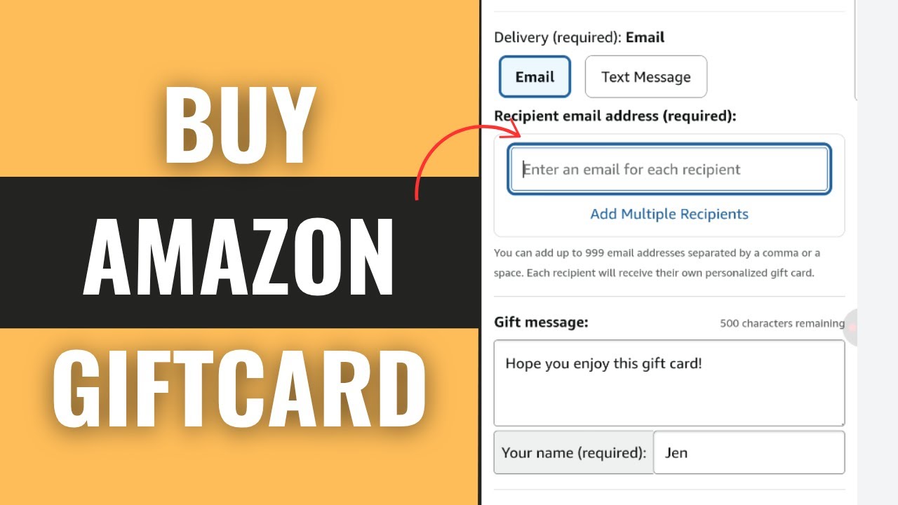 How to Buy Amazon Gift Cards Online