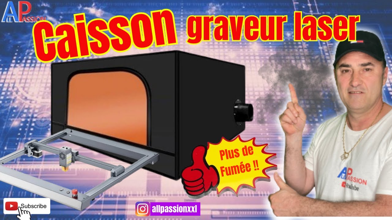 caisson pour graveur laser ? adapté pour de nombreux graveurs
