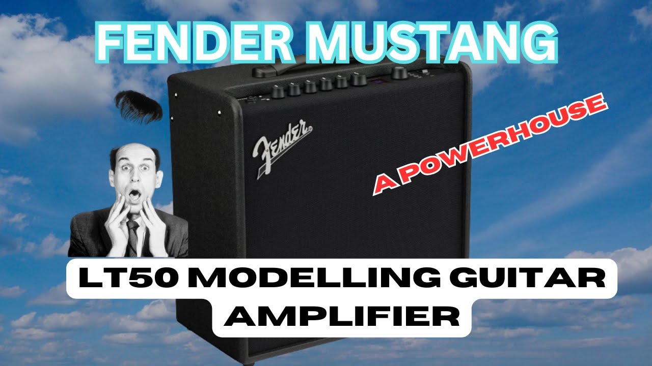 FENDER MUSTANG LT50 MODELLING GUITAR AMPLIFIER