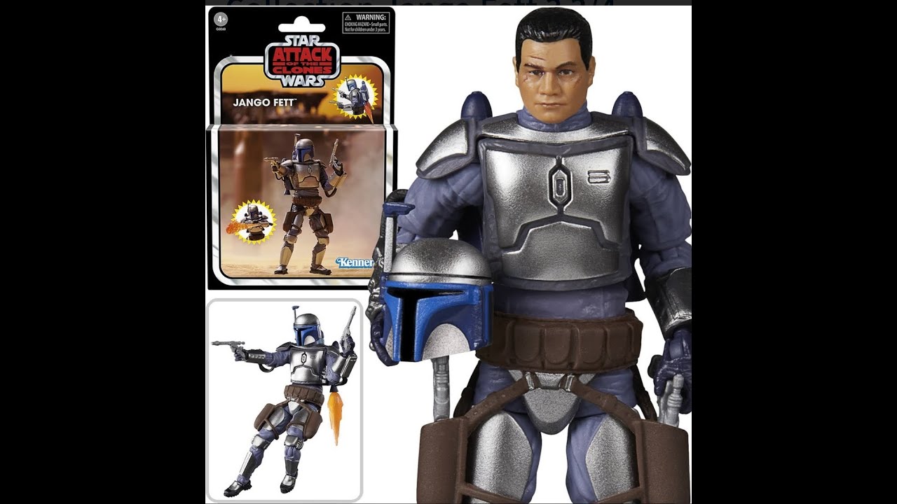 Star Wars The Vintage Collection Jango Fett 3 3/4-Inch Deluxe Action Figure - Exclusive