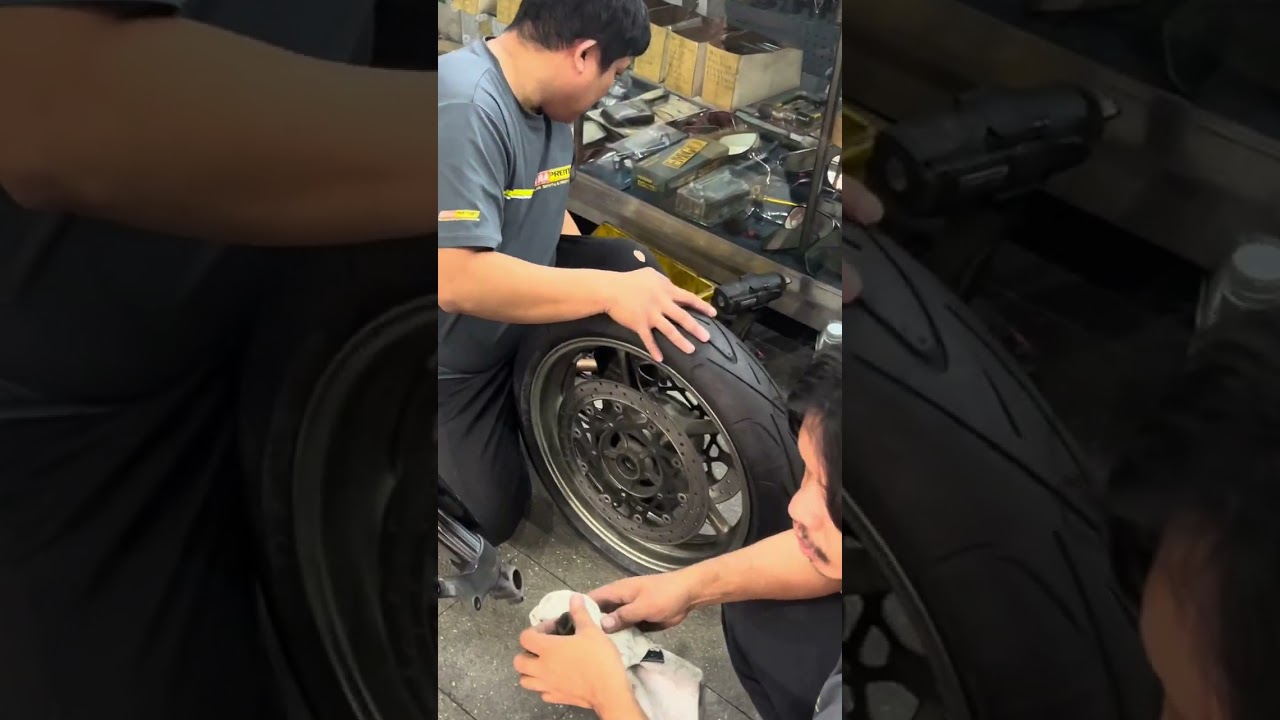 Palit Gulong si Venom Front tireParang gulong🛞 din na gumulong ang 7K in 1hour🤑 Araaay ko po🥹