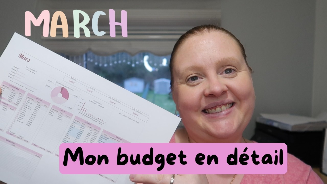 Mon budget de mars en détail 💰 | Ramadan, Aïd, Zakat et mon tableur