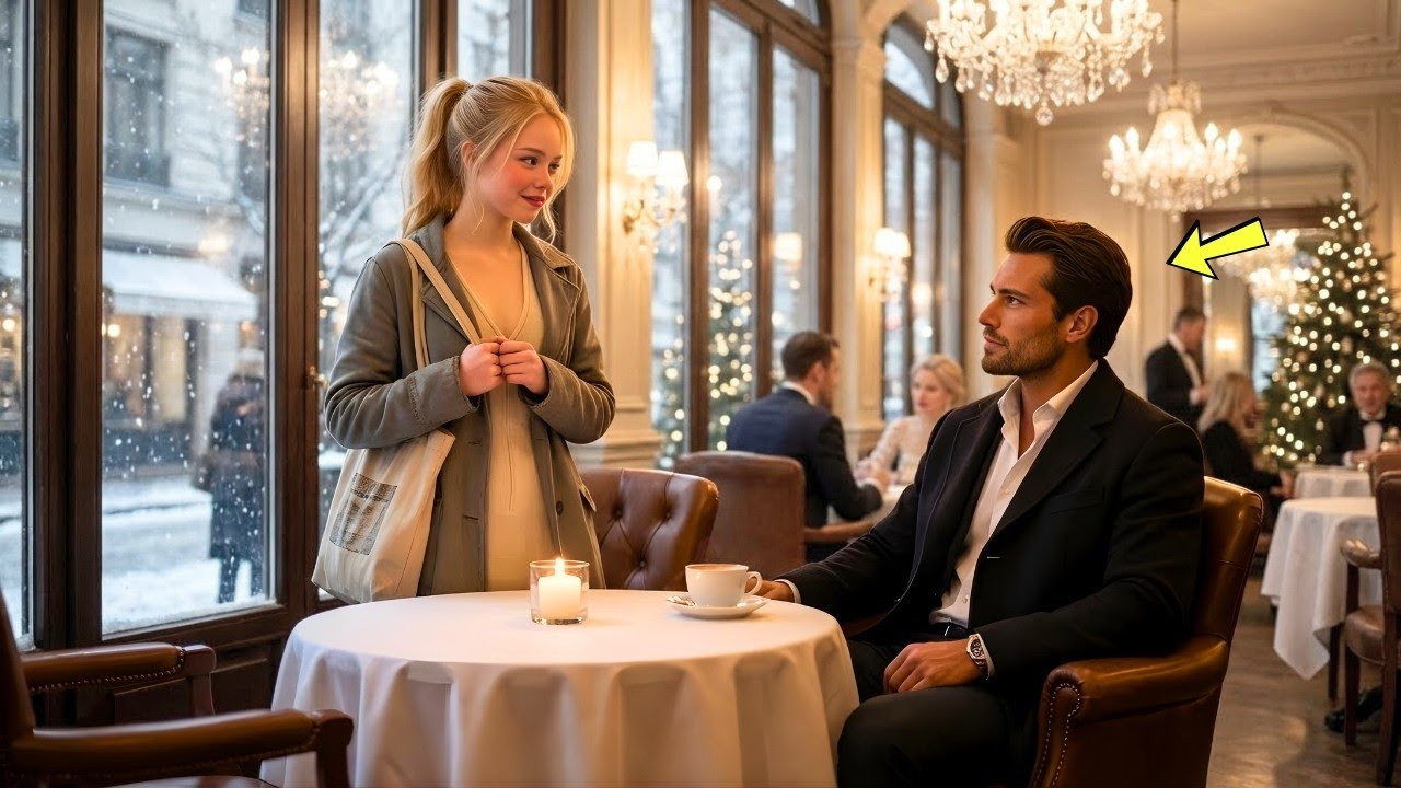Ist dieser Platz nur für Reiche?“ – Arme Frau spricht CEO im Café an