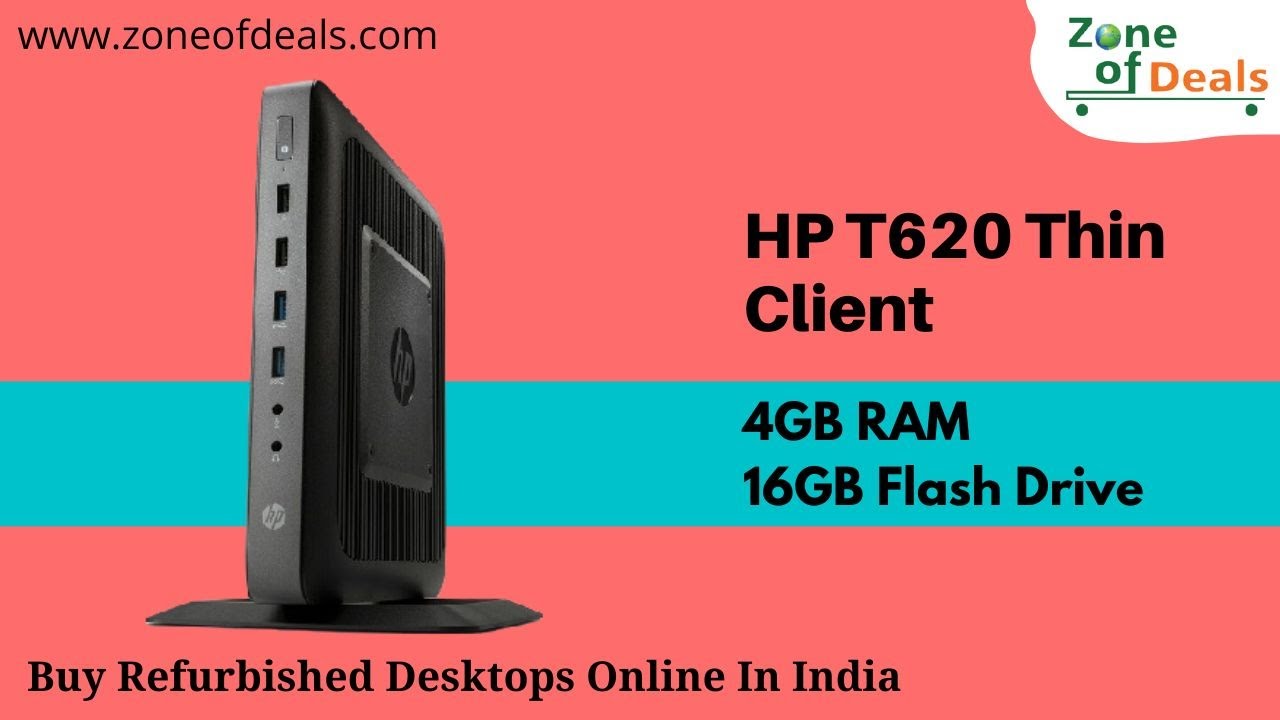 HP T620 Thin Client PC - Hp Mini PC 2022 - Refurbished Desktop PC India - HP Small PC - Zoneofdeals