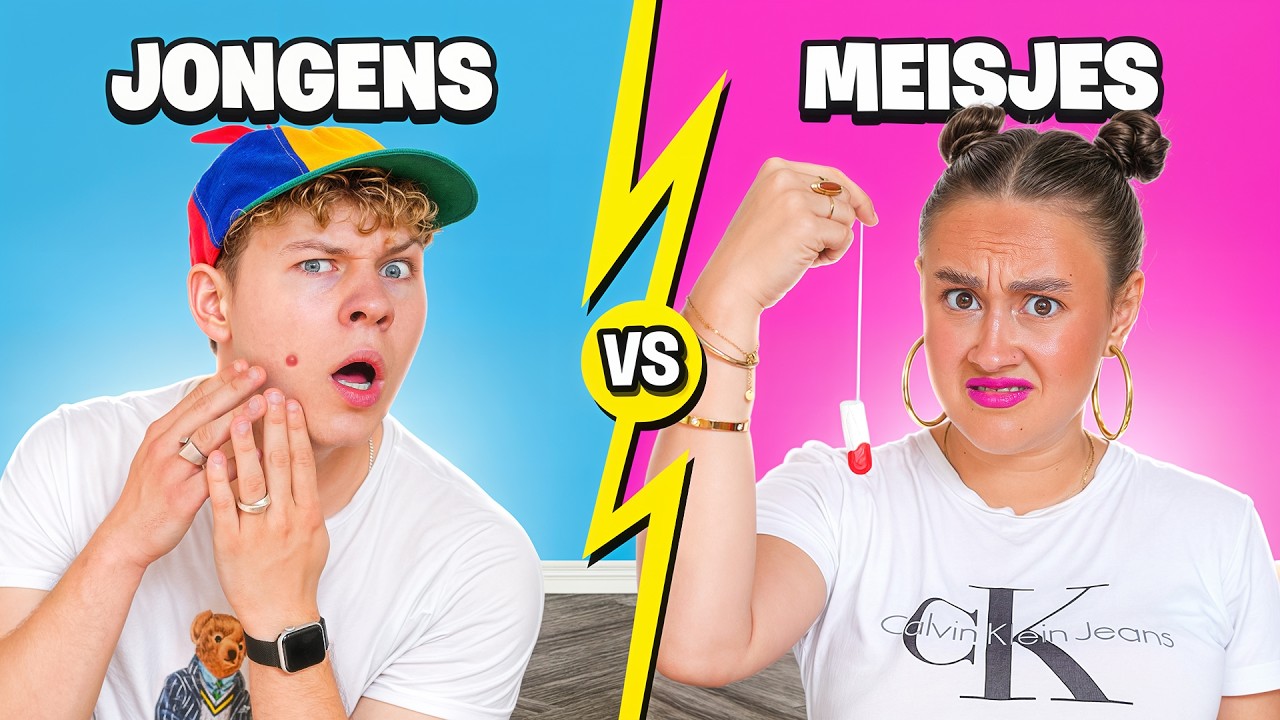 Puberteit voor Jongens VS Meisjes 🧒👧