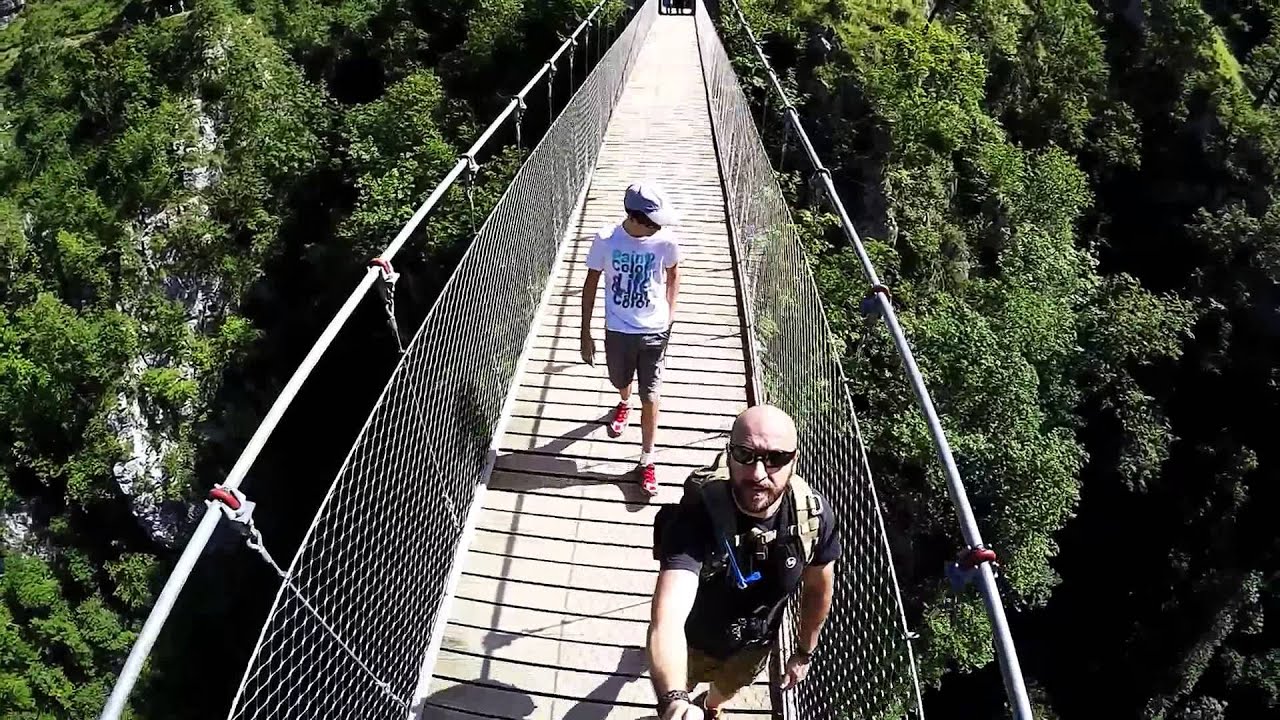 La passerelle d'Holzarte