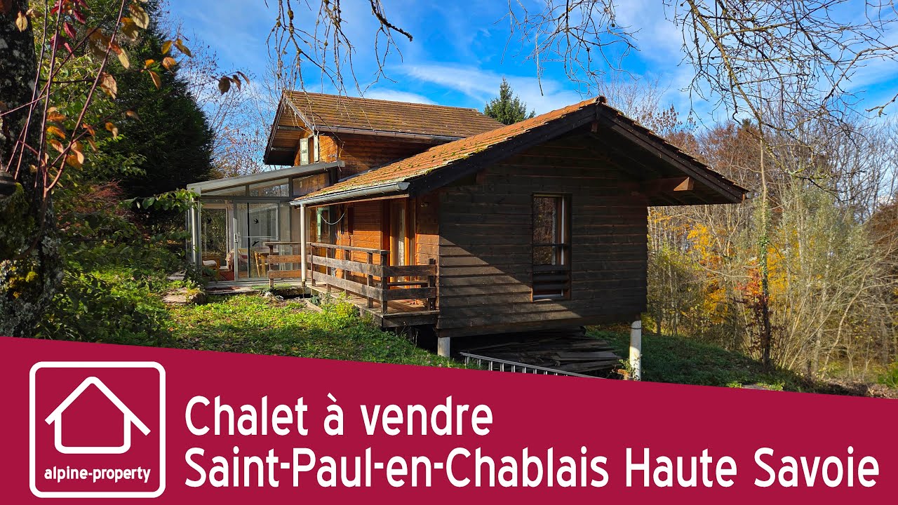 Chalet à vendre Saint-Paul-en-Chablais Haute Savoie