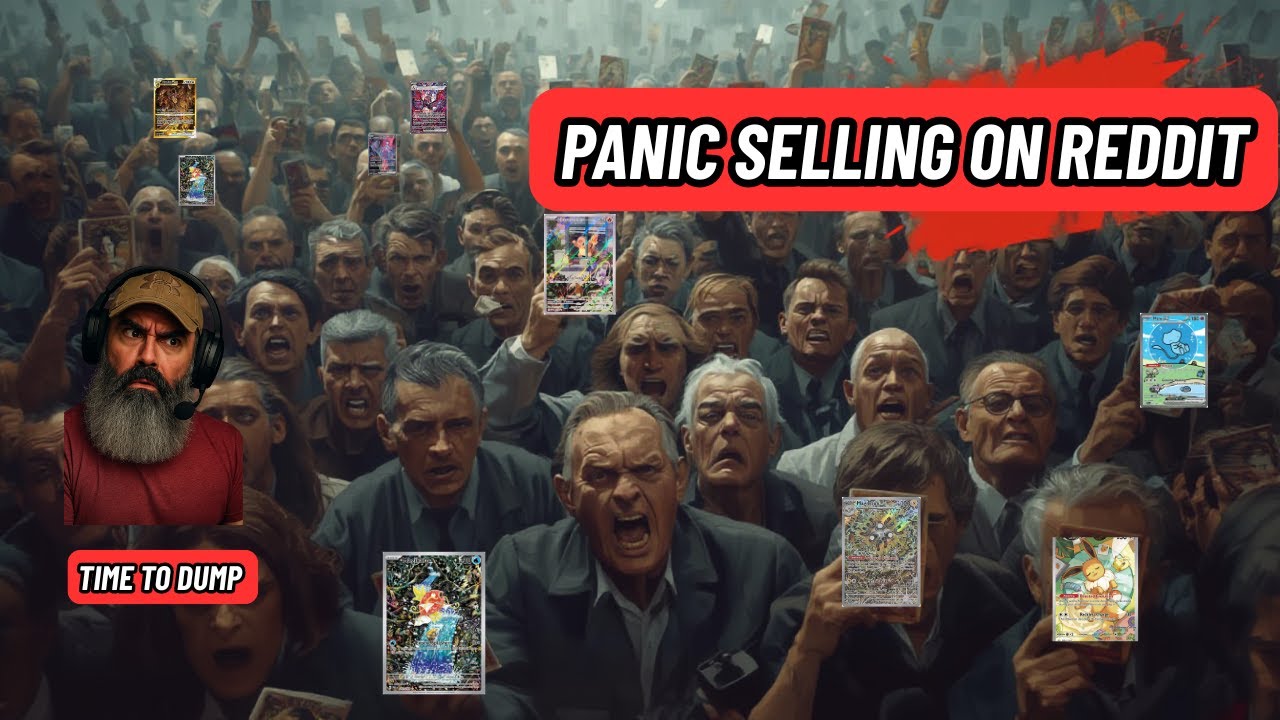 Пора продавать свои коллекции покемонов! На r/PokeInvesting начинается паника!