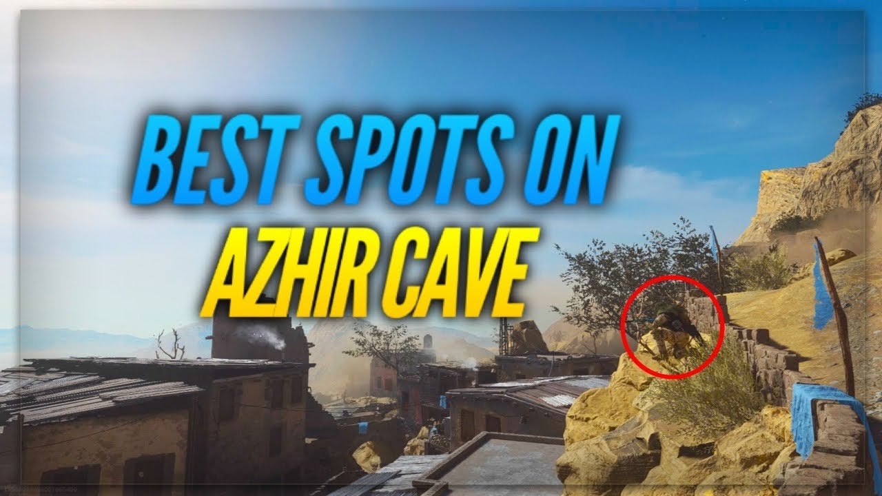 All Best Working Spots On The Map AZHIR CAVE - C4 Jumps/ Strafes - Hiding Spots - COD Modern Warfare