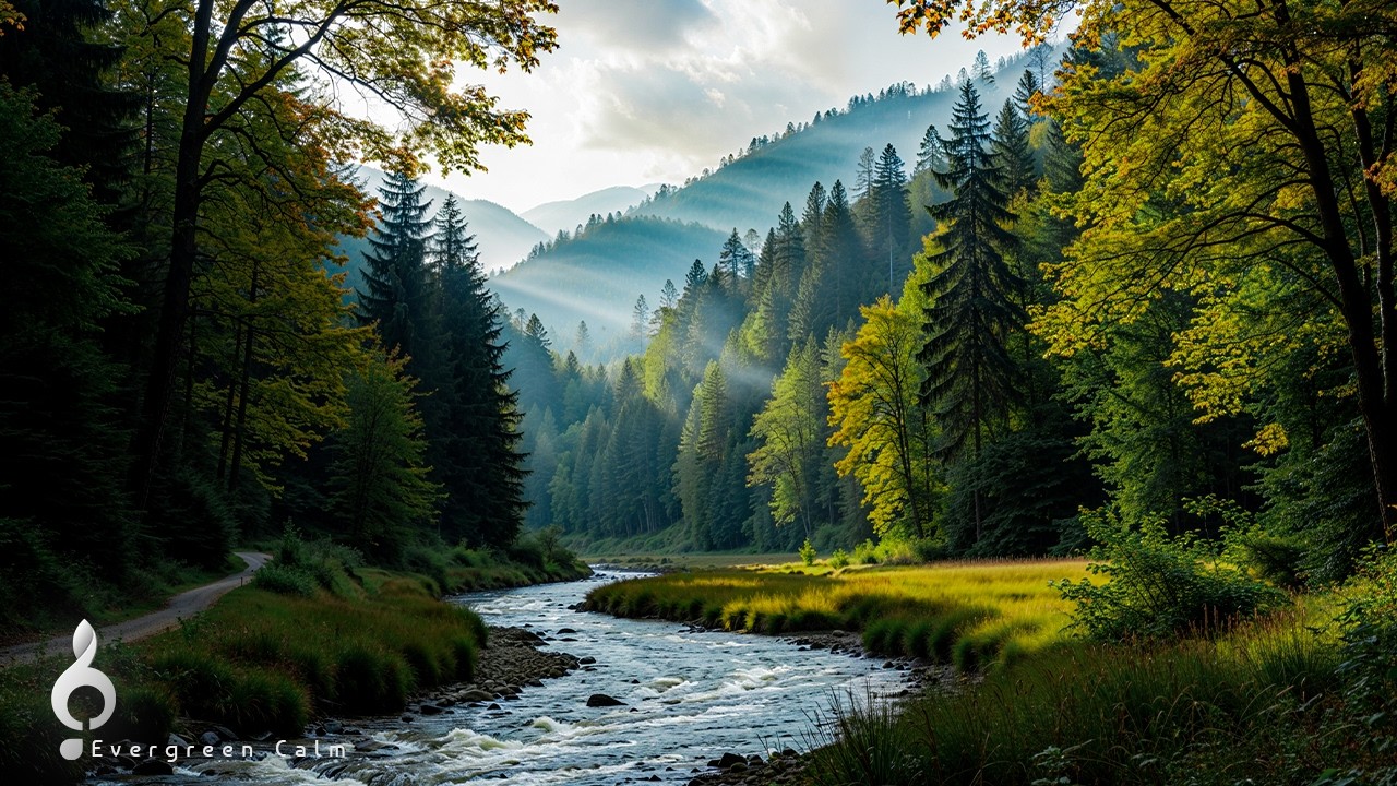 Music Therapy 🌿Melts Away Stress And Invites Inner Calm, Relaxing Piano With Gentle Forest Rain #24