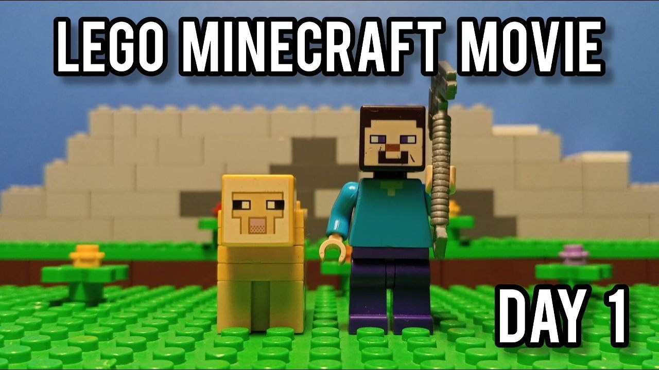 Lego мультфильм Minecraft / Stop motion