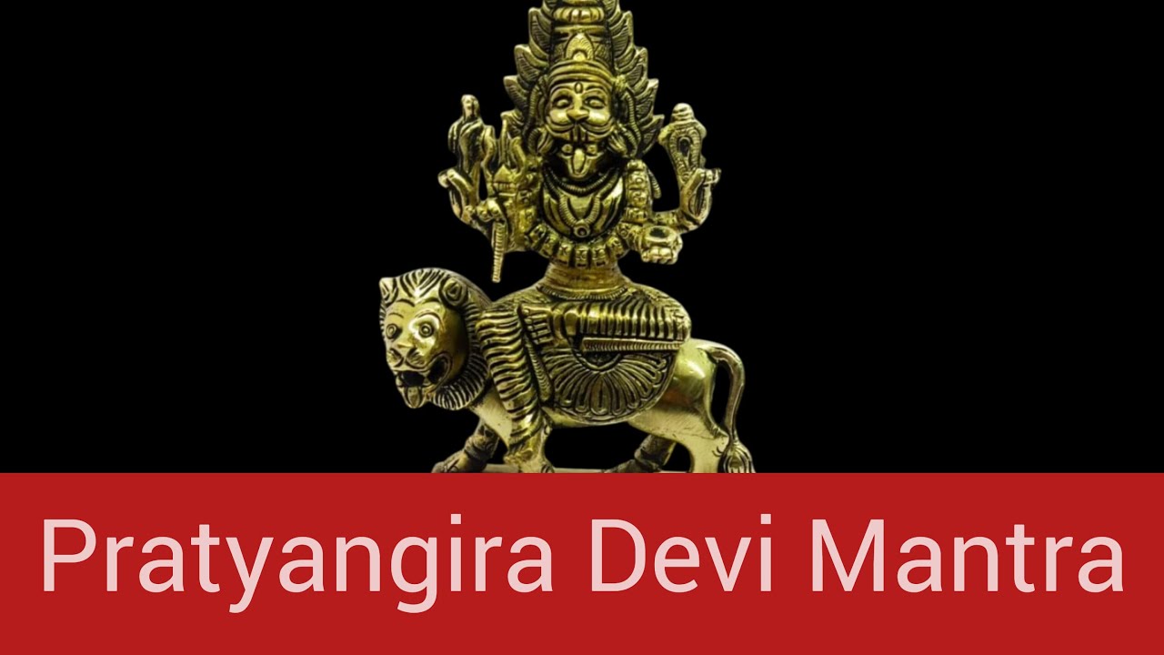 Om Aim Hreem Shreem Pratyangira Devi Namaha 1008 times
