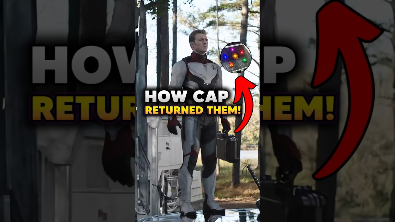 How Captain America RETURNED the Infinity Stones! #avengers