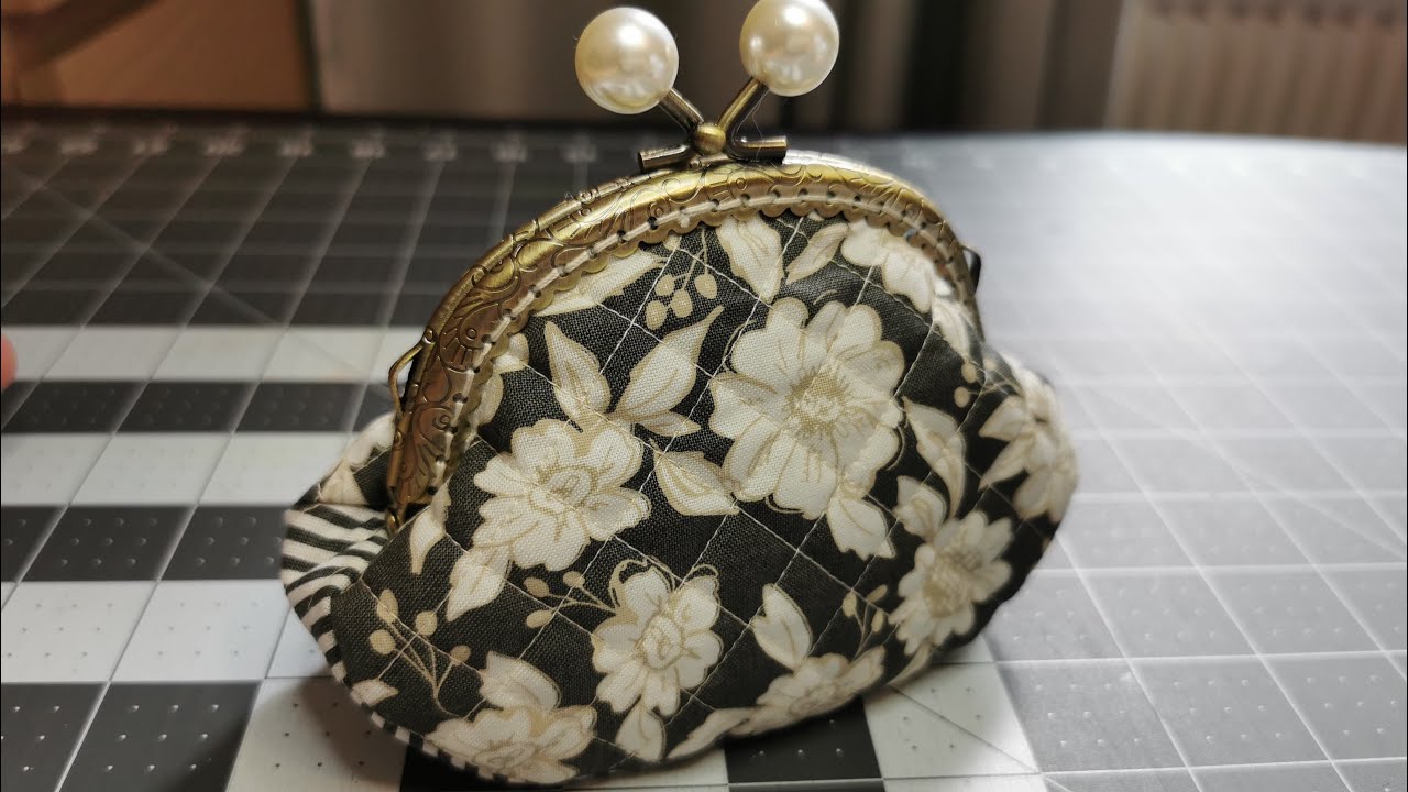 3 pièces/Frame clasp/fermoire rétro/trousse/bag/sac/wallet/coudre/comment/how to /tutorial #0025