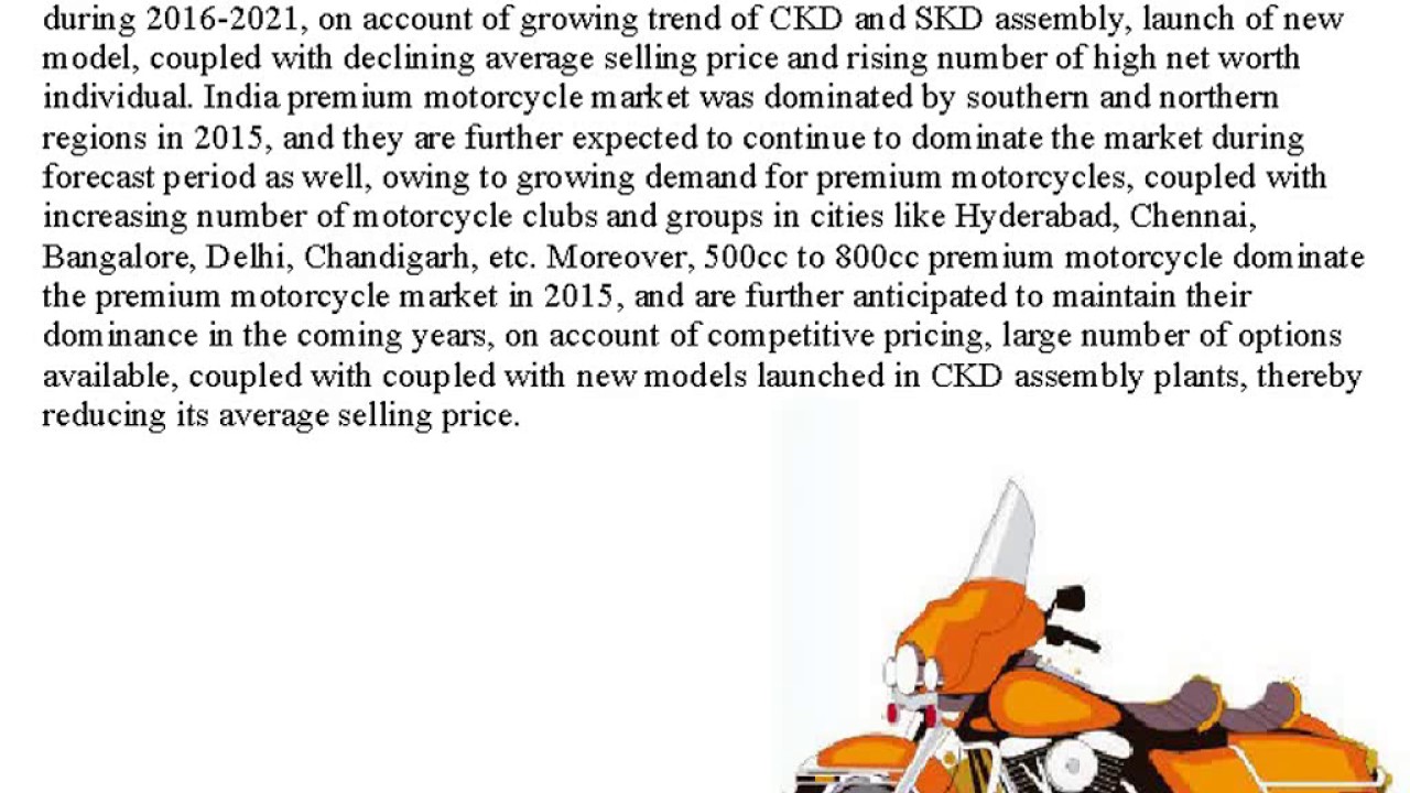 India Premium Motorcycles Market