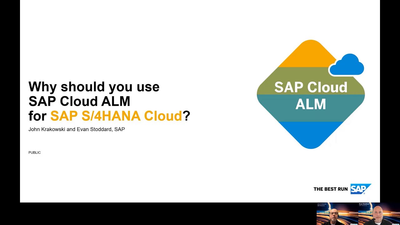 Value of SAP Cloud ALM for SAP S/4HANA Cloud