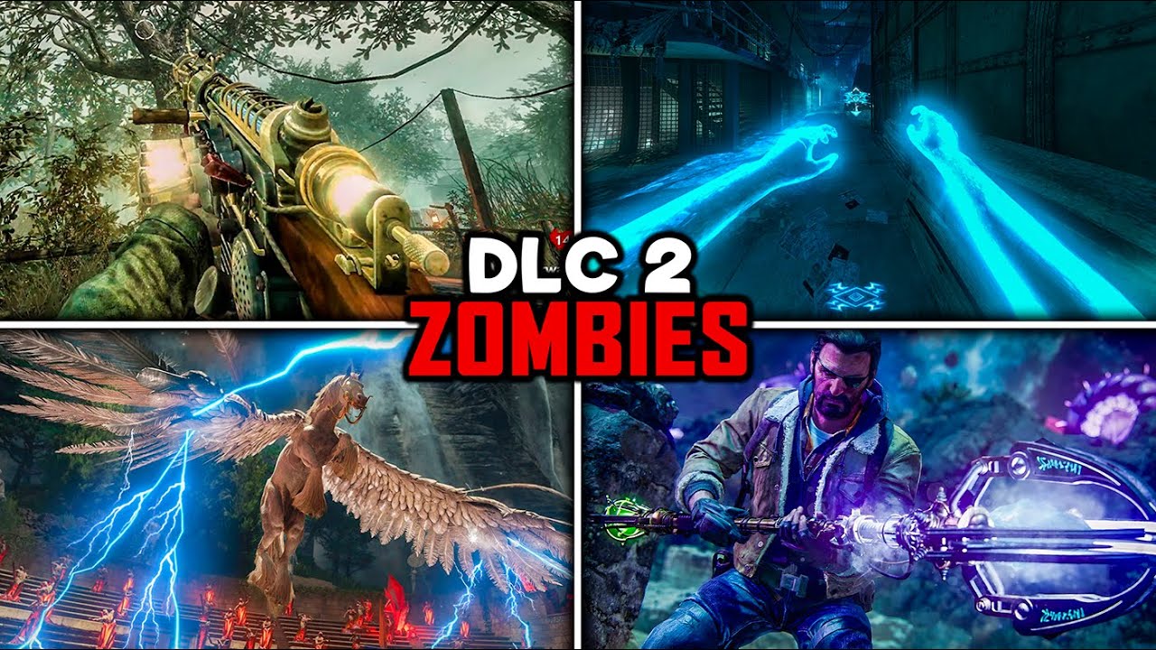 Jogando TODOS os MAPAS de DLC 2 no COD Zombies