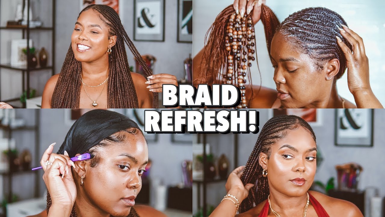 How I Wash & Refresh My Braids!
