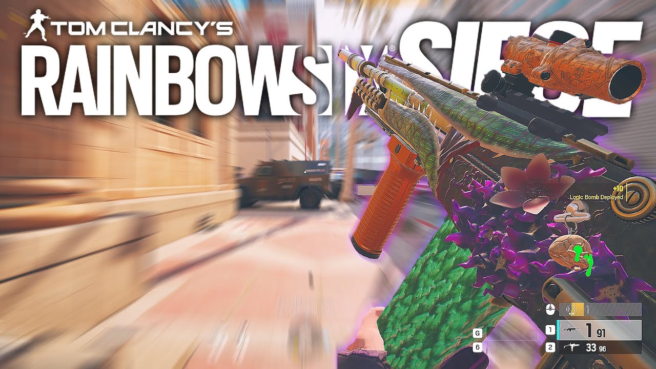ASMR - Rainbow Six: Siege - RANKED Gameplay (9 kills)