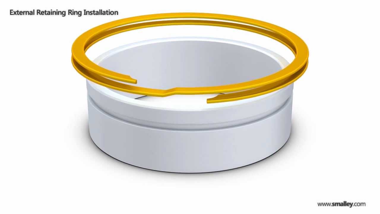 Retaining Ring Manual Installation - External / Shaft