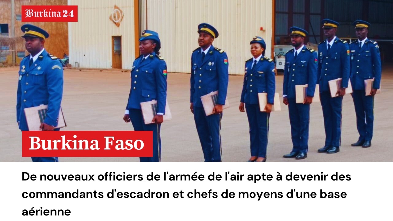 De nouveaux officiers de l'armée de l'air apte à devenir des commandants d'escadron