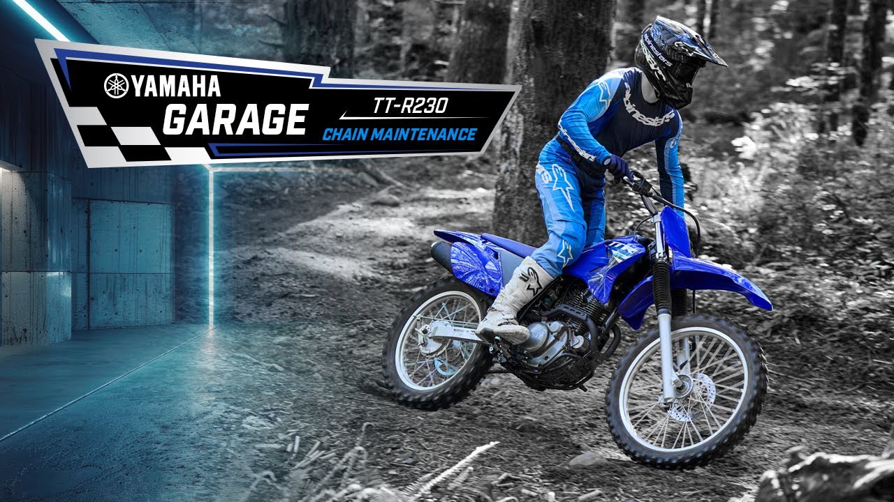 Chain Maintenance for Your TT-R230 | #Yamaha DIY Garage