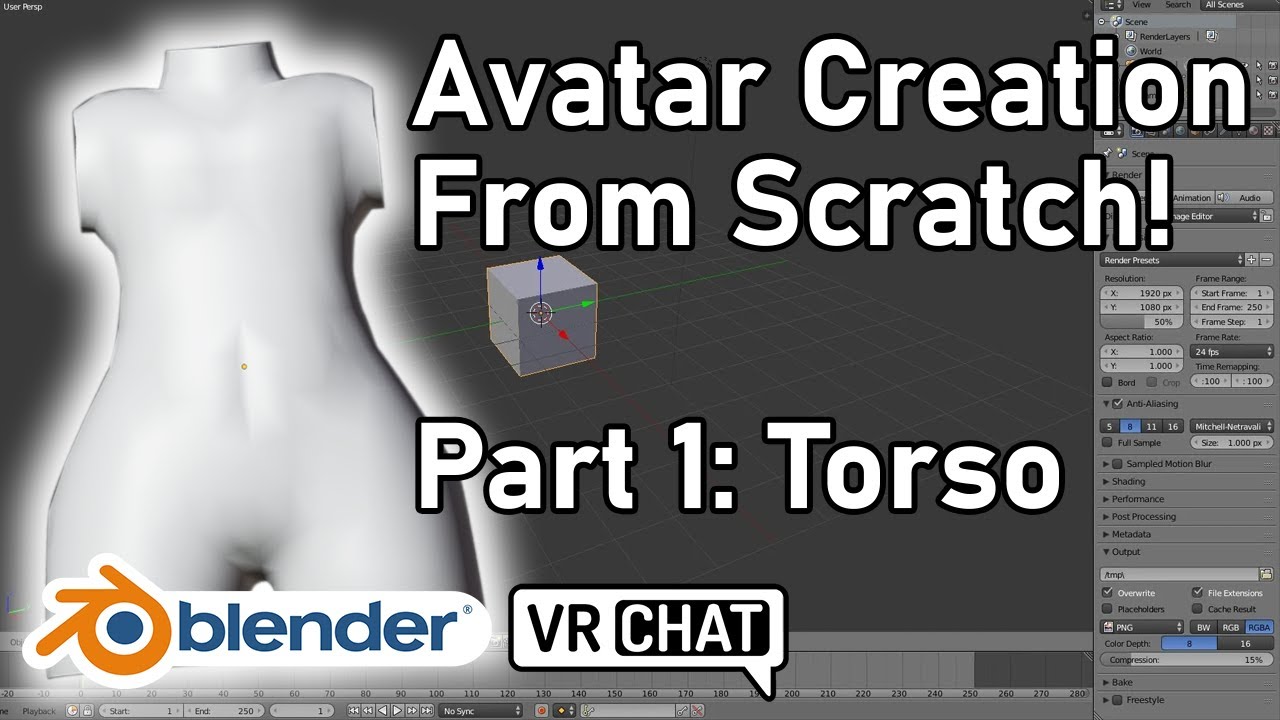 Creating a VR Chat Avatar From Scratch! [Part 1]