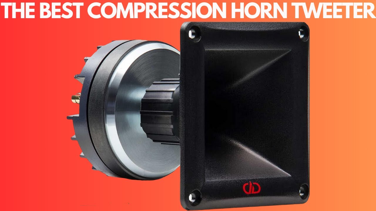 THE BEST COMPRESSION HORN TWEETER FOR CAR AUDIO OF 2023 | Top 5 Horn Titanium Tweeter Speaker Guide!