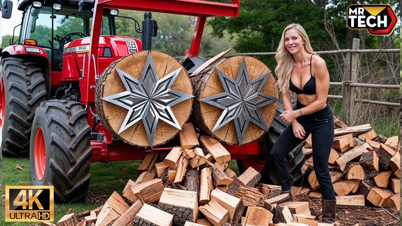 30 Mind-Blowing Firewood Processing Machines in Action! | Homemade Modern Chainsaw Machines #18