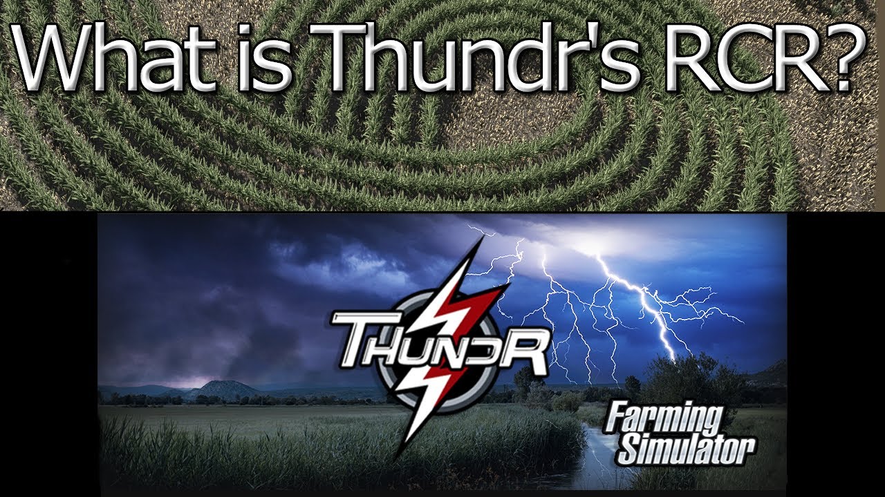 Lets talk about RCR and what is RCR from thundr | FS25