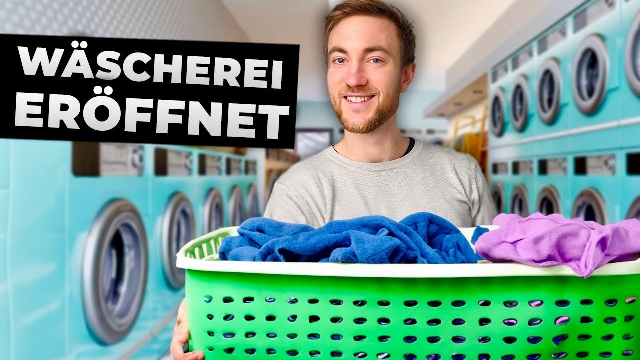 Wir haben eine Wäscherei eröffnet!